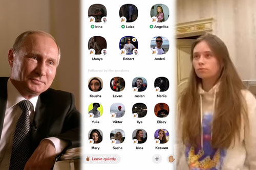 Vladimir Putin's Alleged Daughter Joins Clubhouse