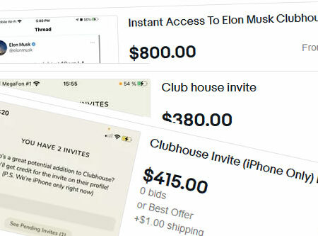 Clubhouse Invite Code: eBay sellers charging up to $800