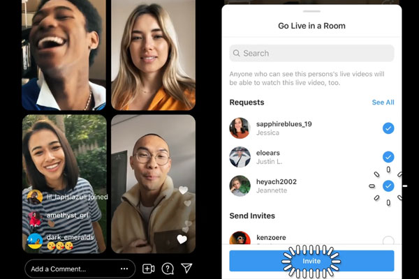 Instagram Live Rooms