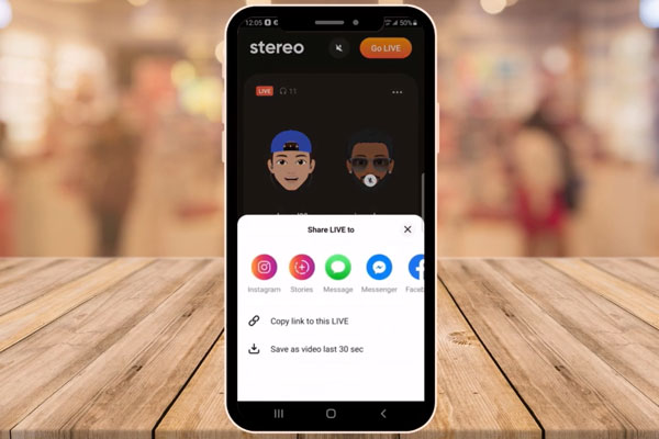 Stereo App - an alternative to Clubhouse for Android